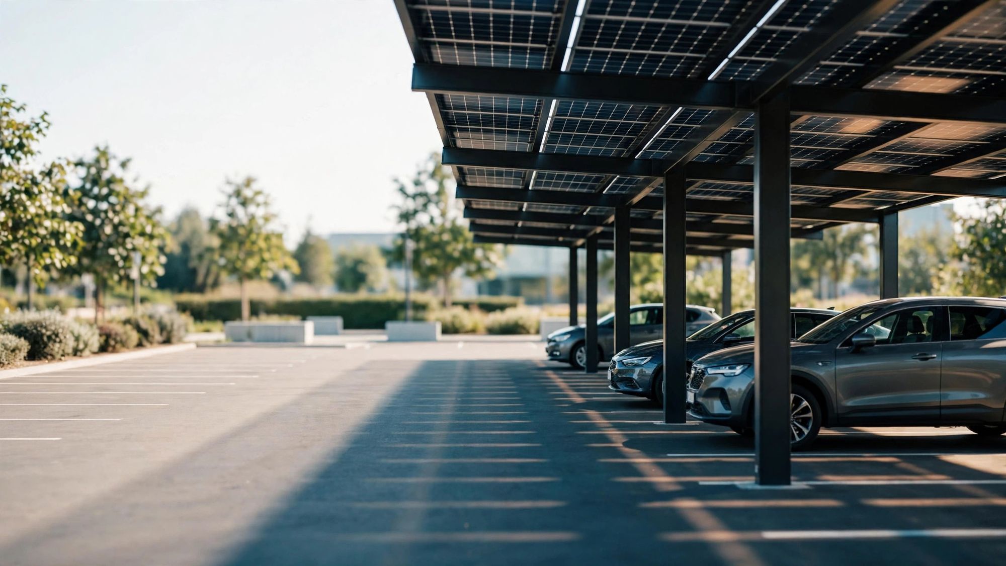 Solar carport