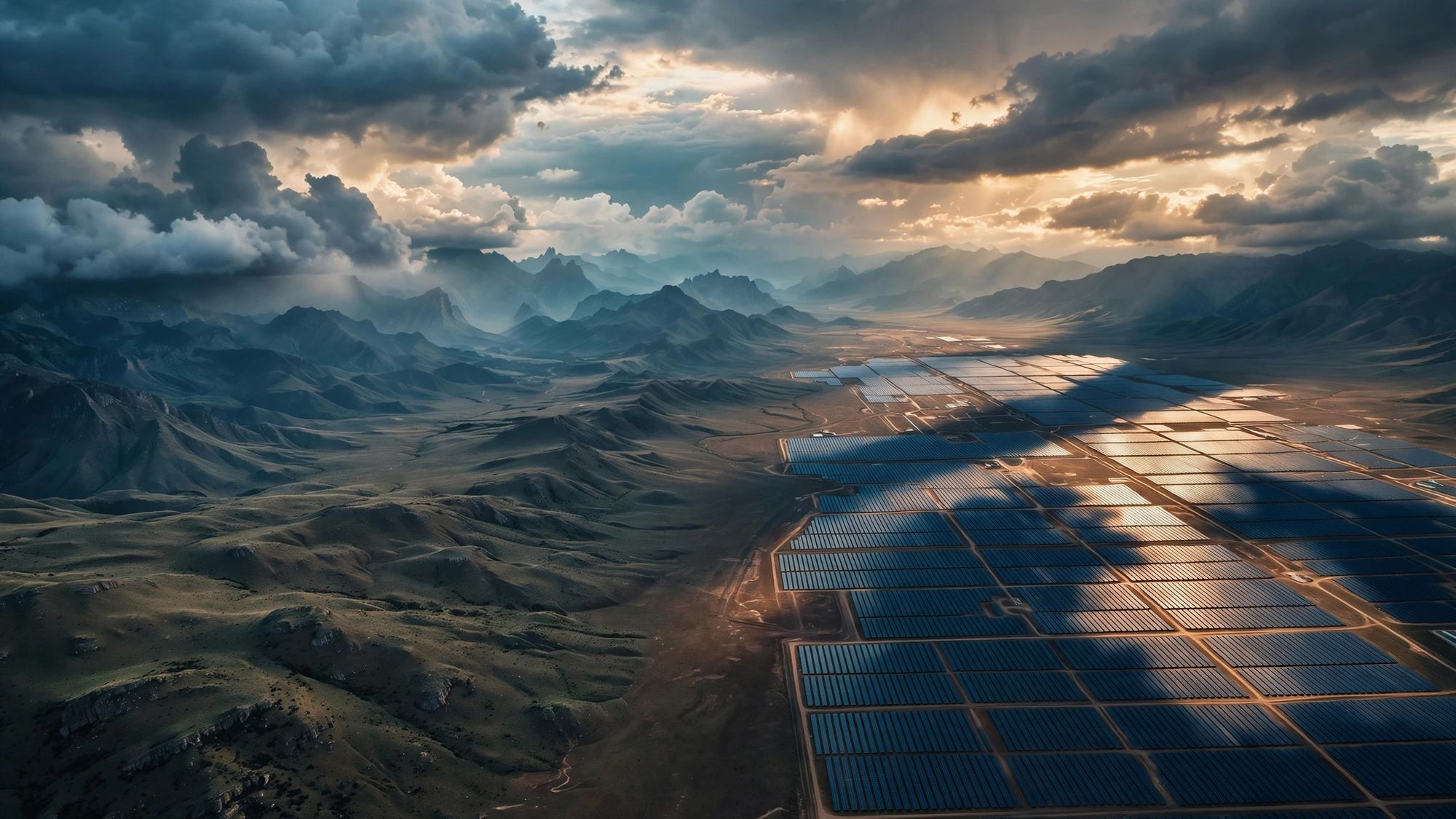 High-altitude PV plant