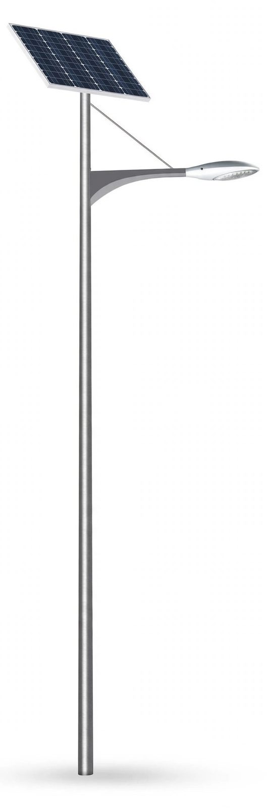 Solar street light, single arm