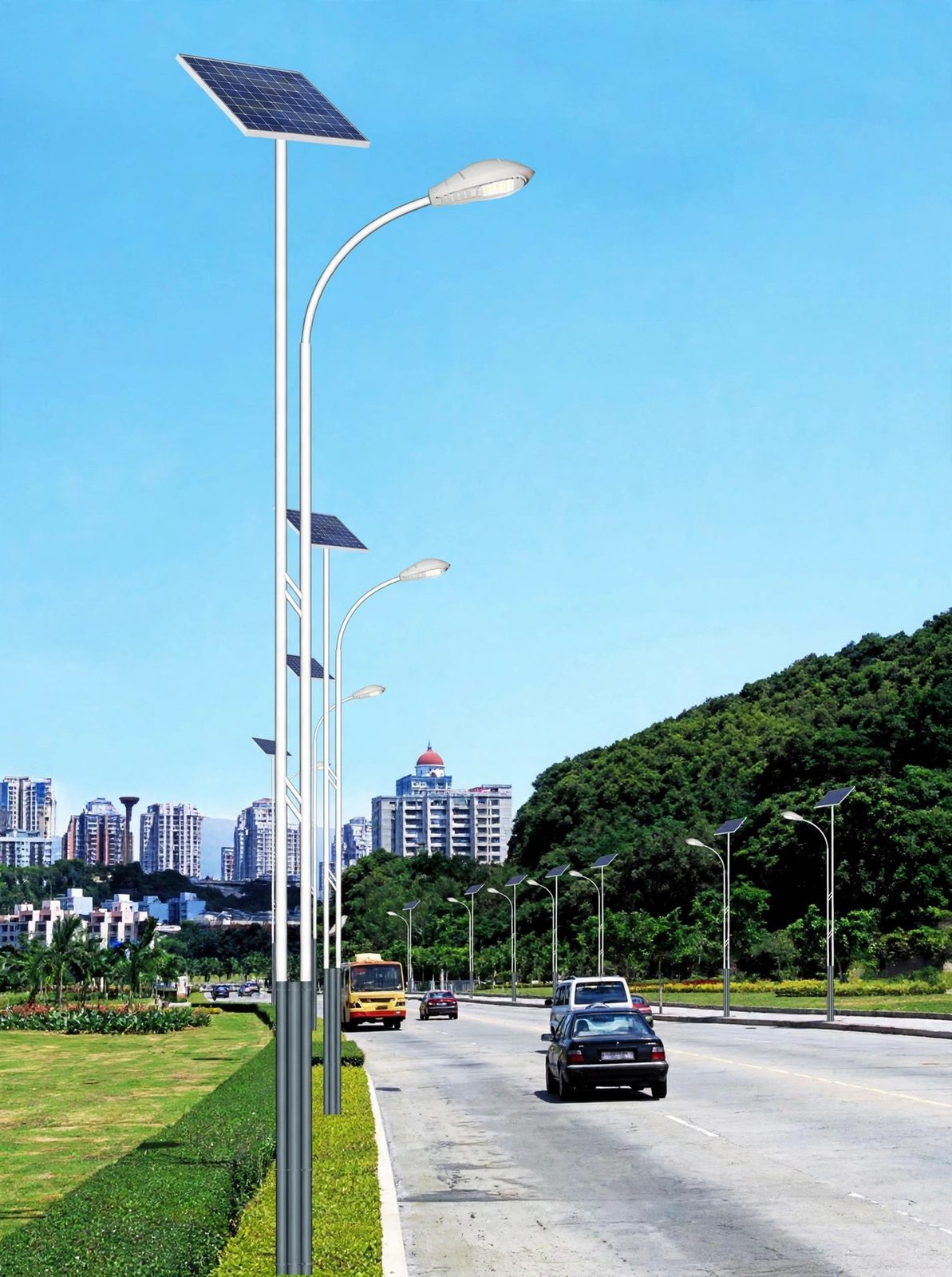 Solar street lights